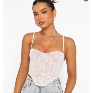 White Fox Take a Chance Bustier